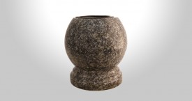 Strzegom Granite Bowl Vase