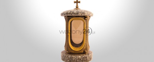 Strzegom Granite Tombstone Lantern