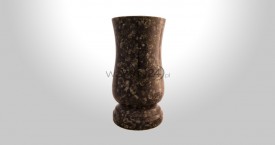 Baltic Green Granite Vase