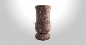 Blue Pearl Granite Vase