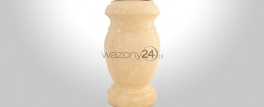Kashmire Gold Granite Vase