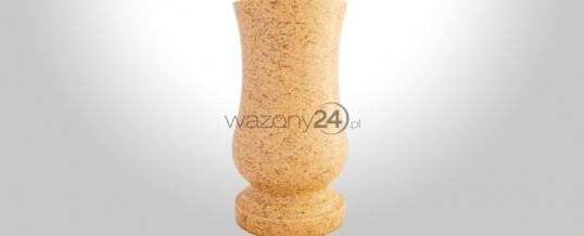 Kashmire Gold Granite Vase 2