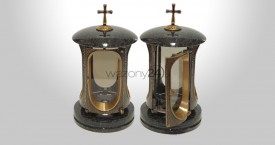 Impala Granite Tombstone Lantern