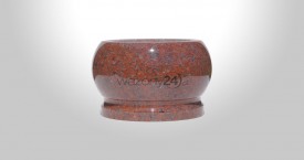 African Red Granite Bowl