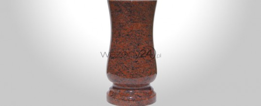 Imperial Red Granite Vase