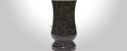 Green Sved Granite Vase