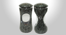 Olive Green Granite Lantern