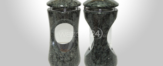 Olive Green Granite Lantern