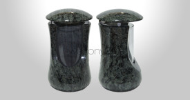 Olive Green Granite Lantern