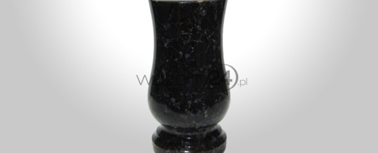 Butterfly Blue Granite Vase